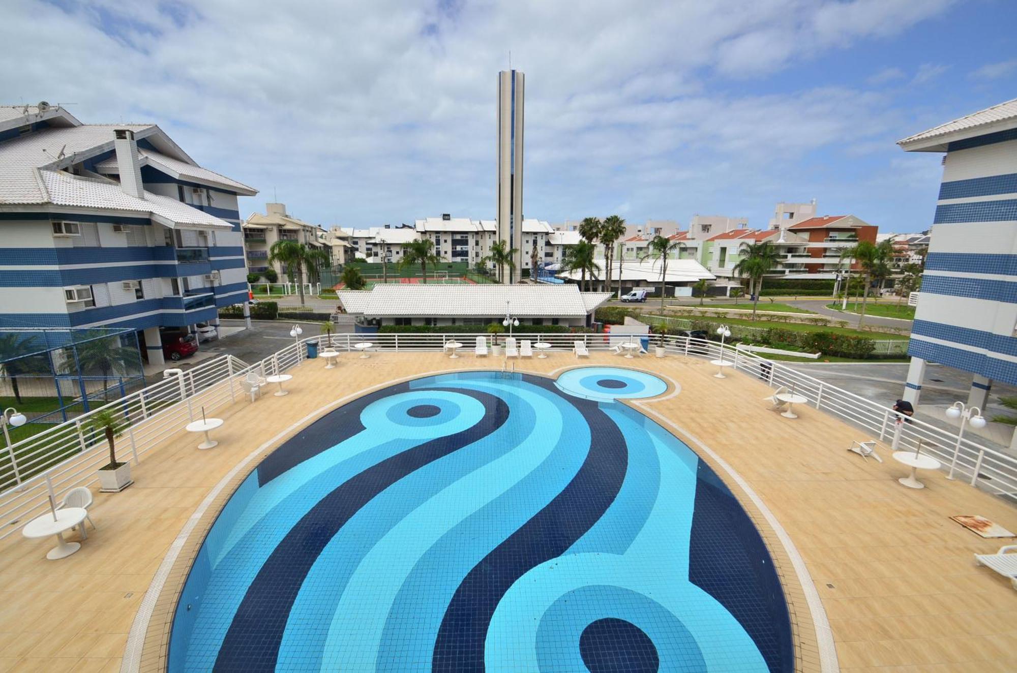 Agua Azul, Condominio 1 Quadra Da Praia Brava N396 Florianopolis Exterior photo